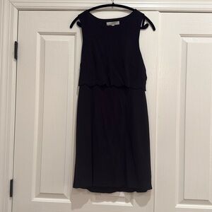 LOFT Black Sleeveless Dress